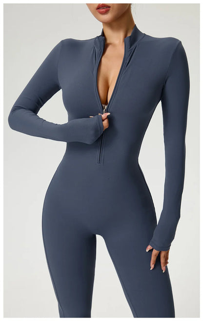 Veloura-wear™ Thermal Zip Jumpsuit