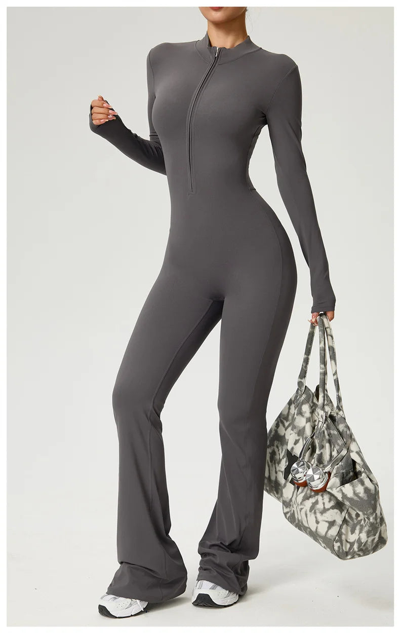 Veloura-wear™ Thermal Zip Jumpsuit