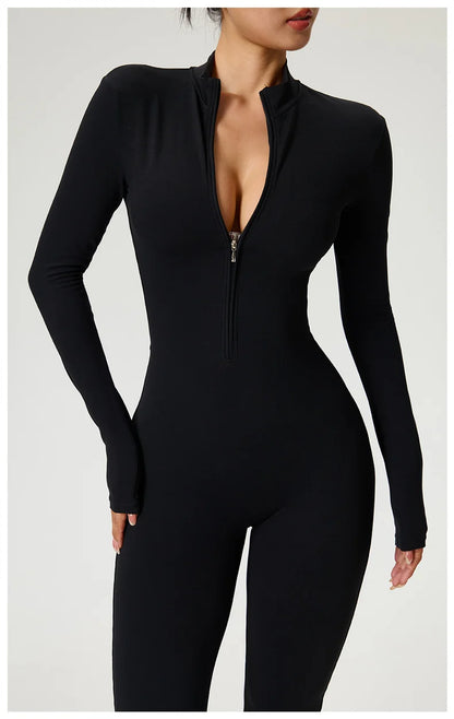 Veloura-wear™ Thermal Zip Jumpsuit
