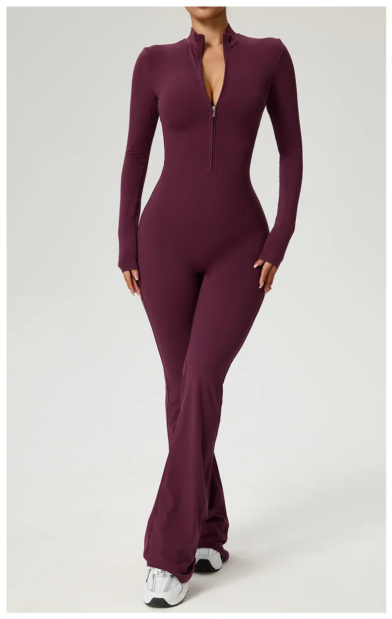 Veloura-wear™ Thermal Zip Jumpsuit