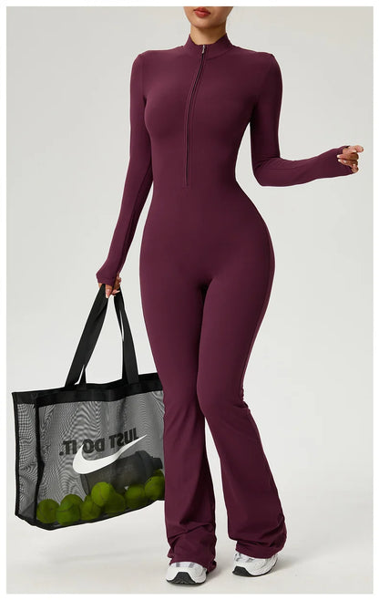Veloura-wear™ Thermal Zip Jumpsuit