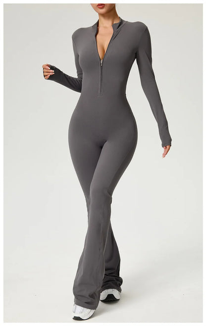 Veloura-wear™ Thermal Zip Jumpsuit
