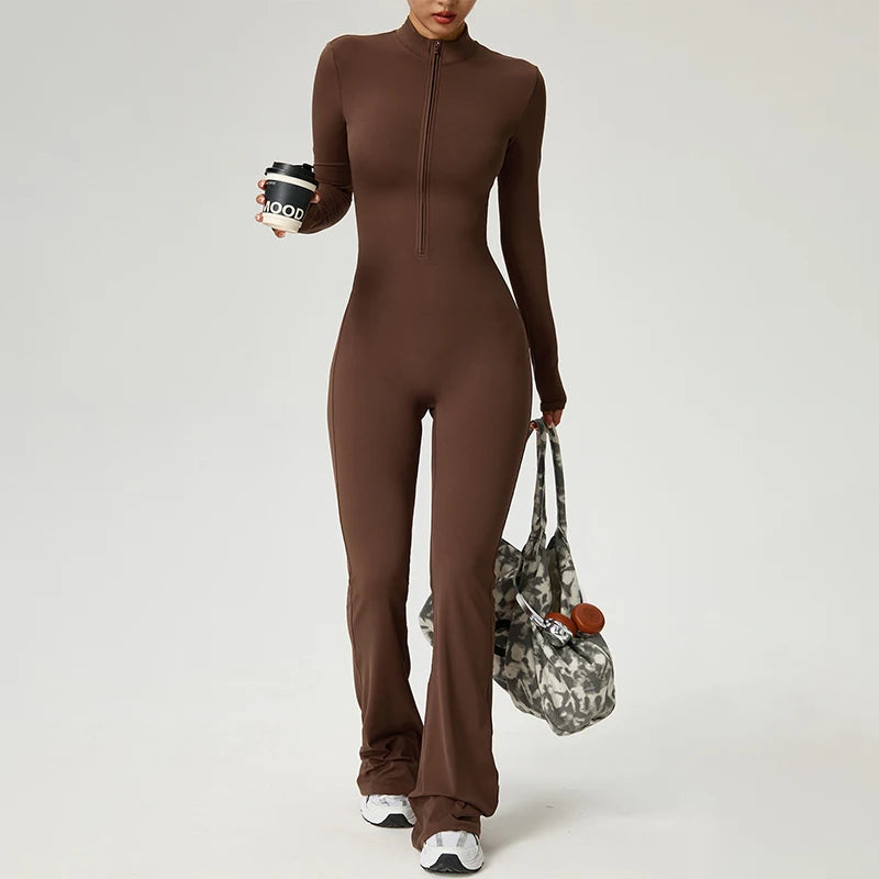 Veloura-wear™ Thermal Zip Jumpsuit