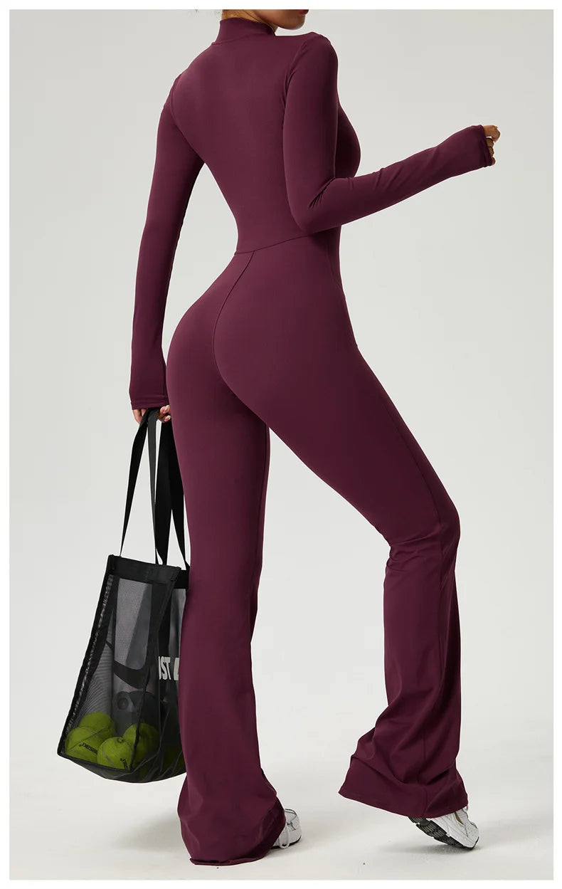 Veloura-wear™ Thermal Zip Jumpsuit