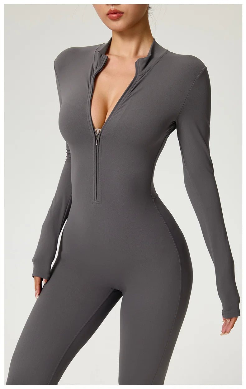 Veloura-wear™ Thermal Zip Jumpsuit