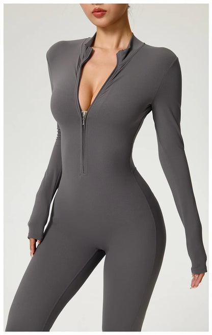 Veloura-wear™ Thermal Zip Jumpsuit