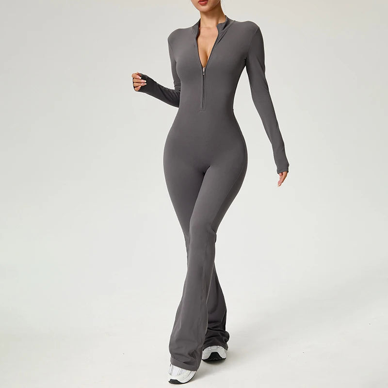 Veloura-wear™ Thermal Zip Jumpsuit