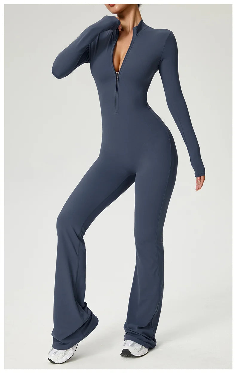 Veloura-wear™ Thermal Zip Jumpsuit