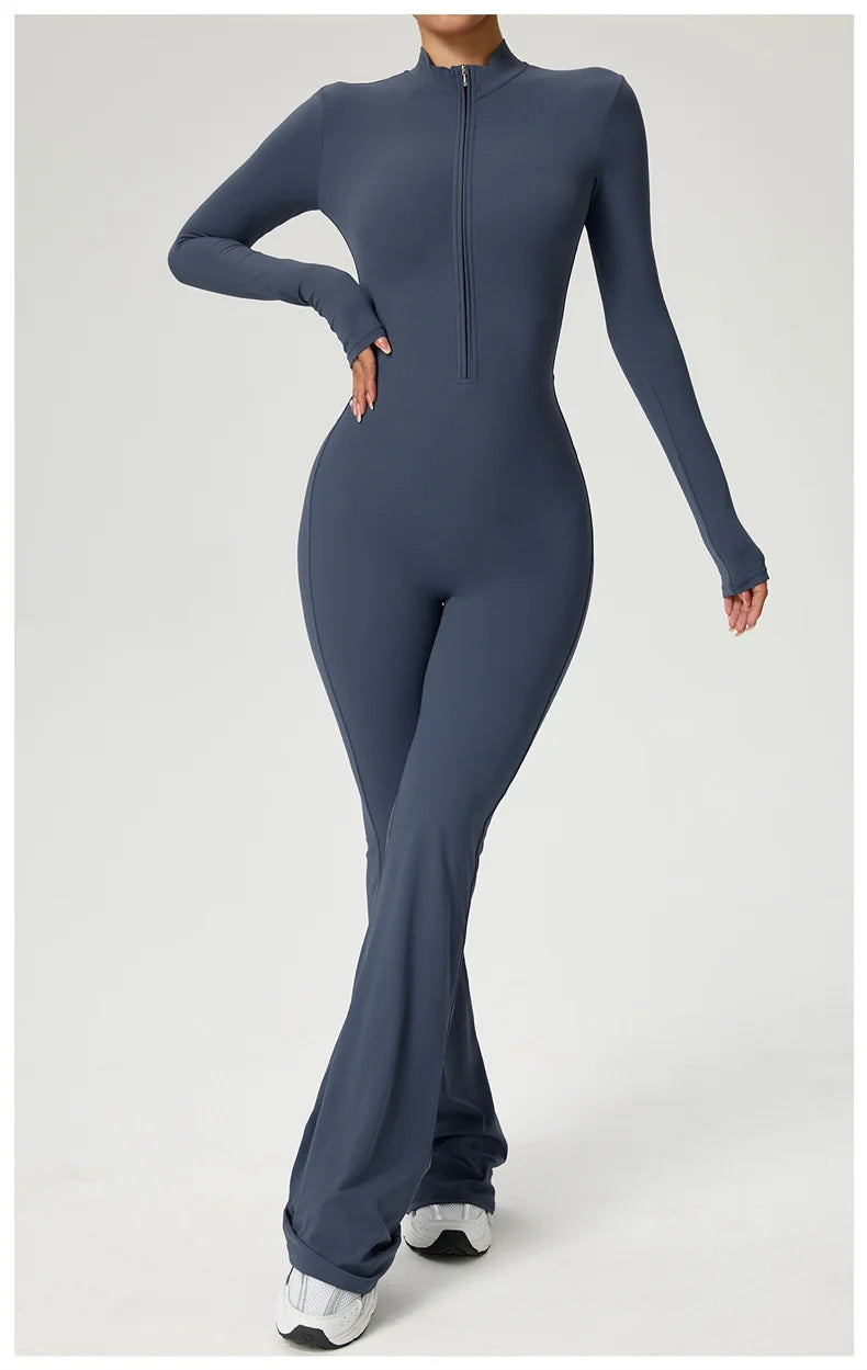 Veloura-wear™ Thermal Zip Jumpsuit