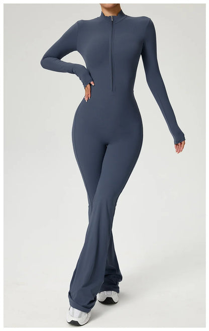 Veloura-wear™ Thermal Zip Jumpsuit