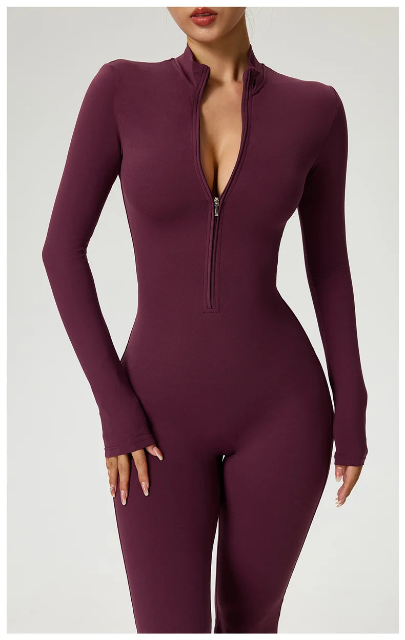 Veloura-wear™ Thermal Zip Jumpsuit