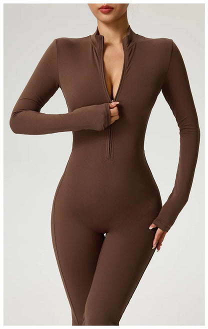Veloura-wear™ Thermal Zip Jumpsuit