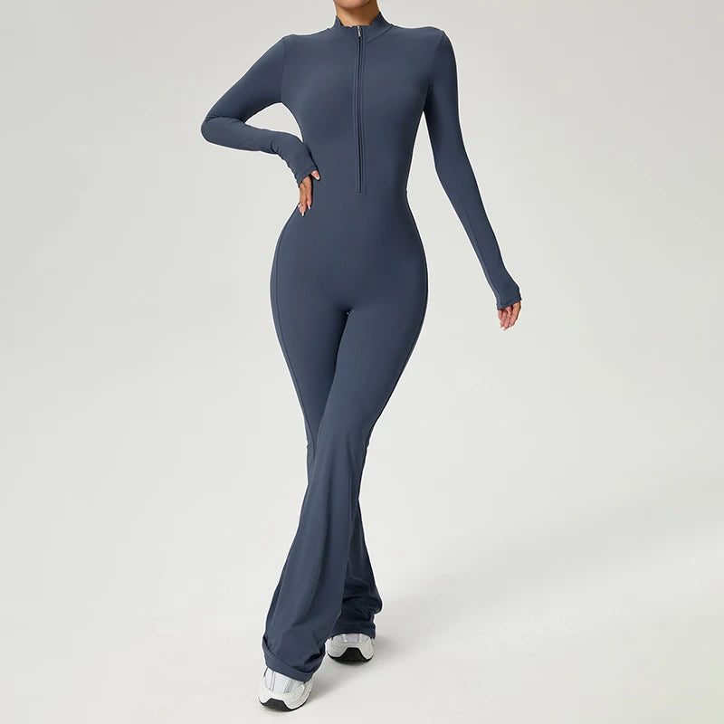 Veloura-wear™ Thermal Zip Jumpsuit