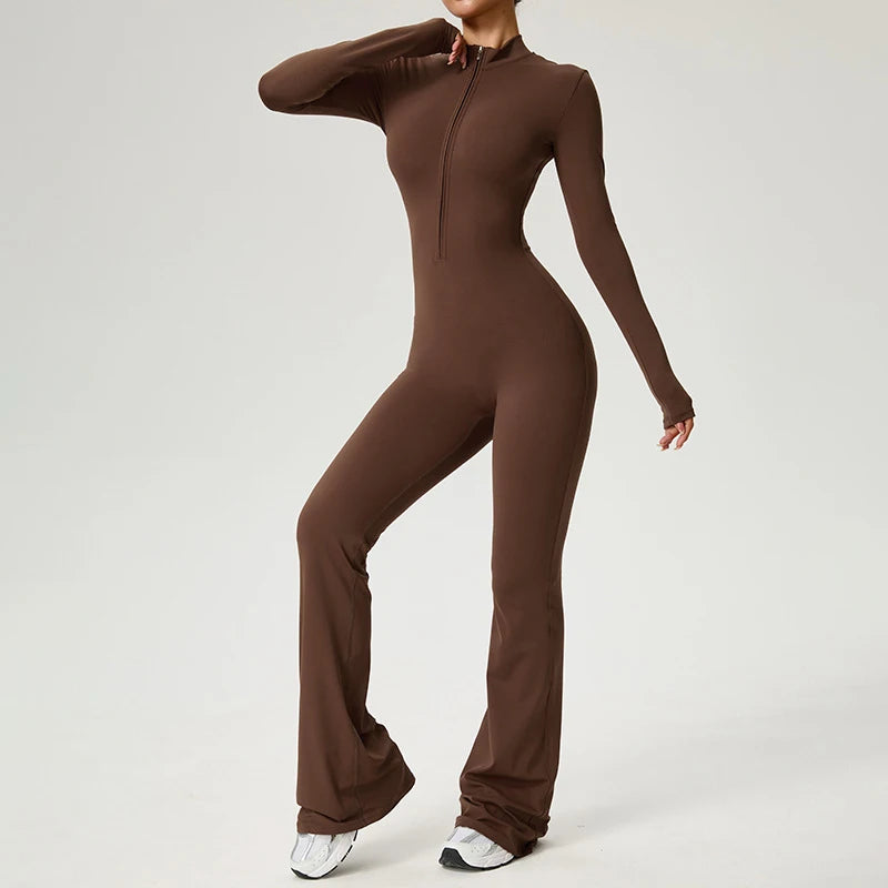 Veloura-wear™ Thermal Zip Jumpsuit